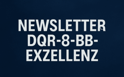 ERSTE AUSGABE DES NEWSLETTERS DQR-8-BB-EXZELLENZ